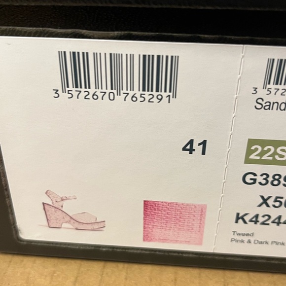 Authentic Chanel Platform Sandals size 41 - Picture 10 of 10